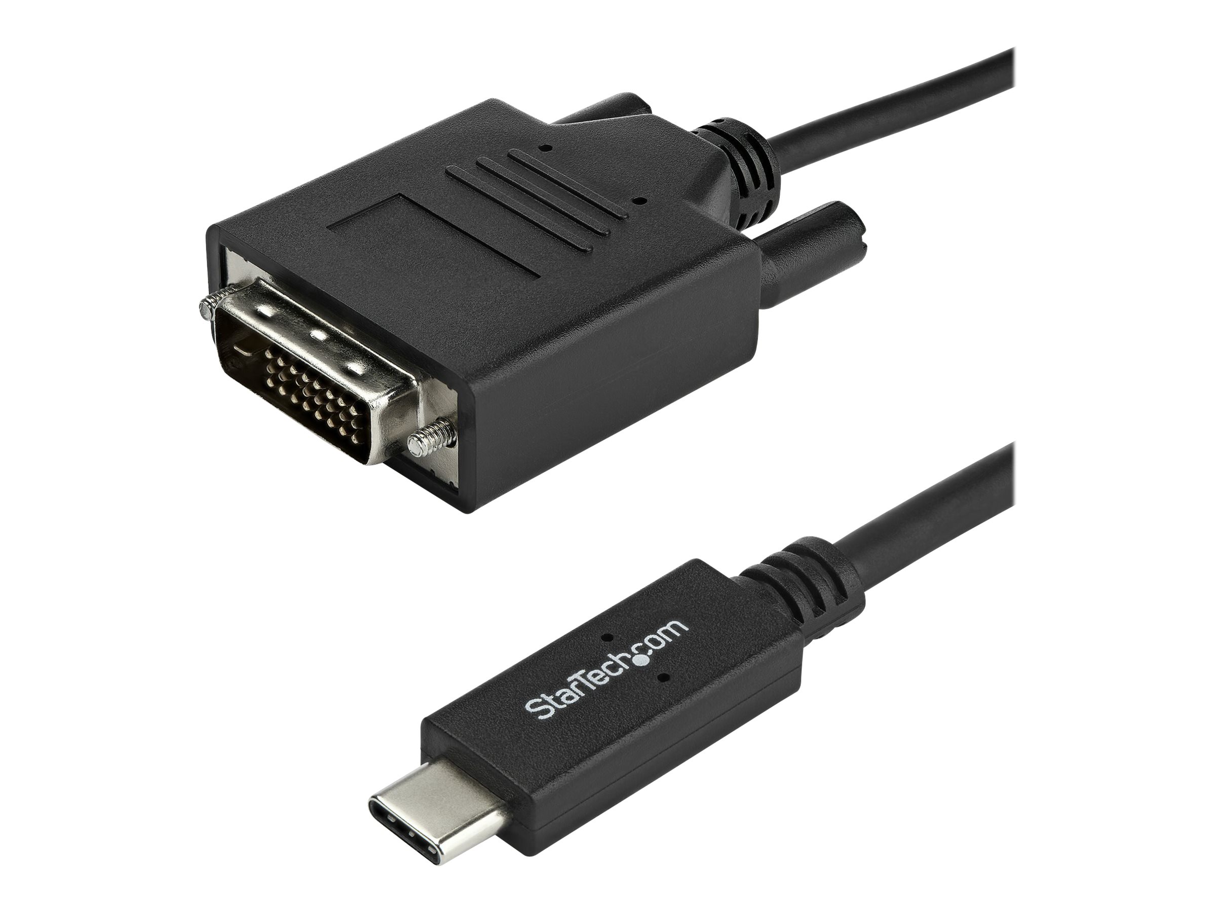 StarTech.com 3ft USB-C Cable with USB-A Adapter Dongle - 2-in-1