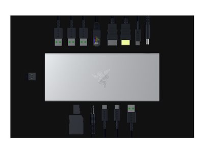 Docking station - USB4 - HDMI, DP - 1GbE - 180 Wat