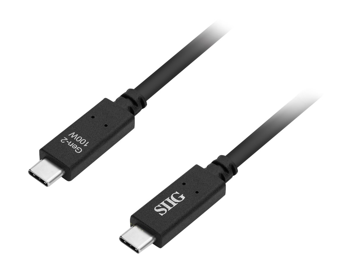 SIIG USB3.1 Type-C Gen2 Cable 100W