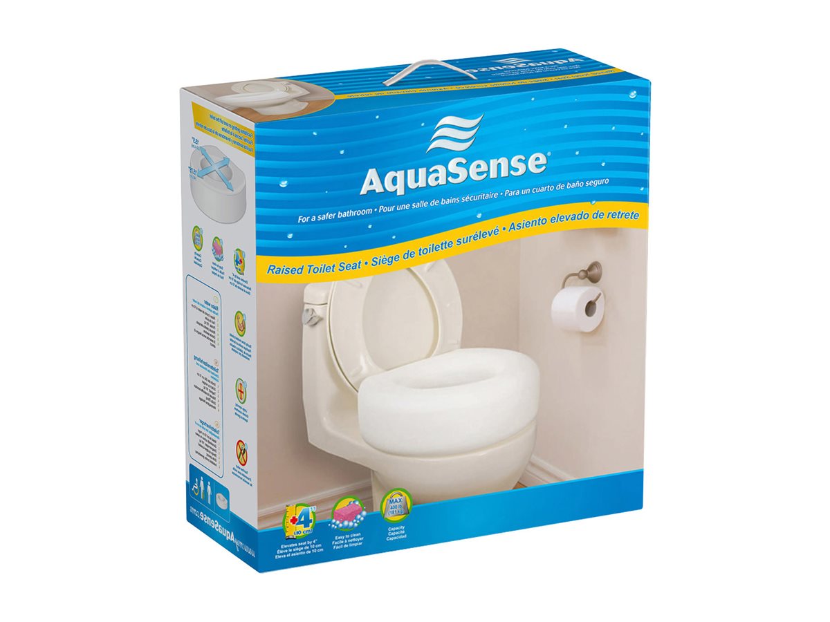 AquaSense Economy Raised Toilet Seat