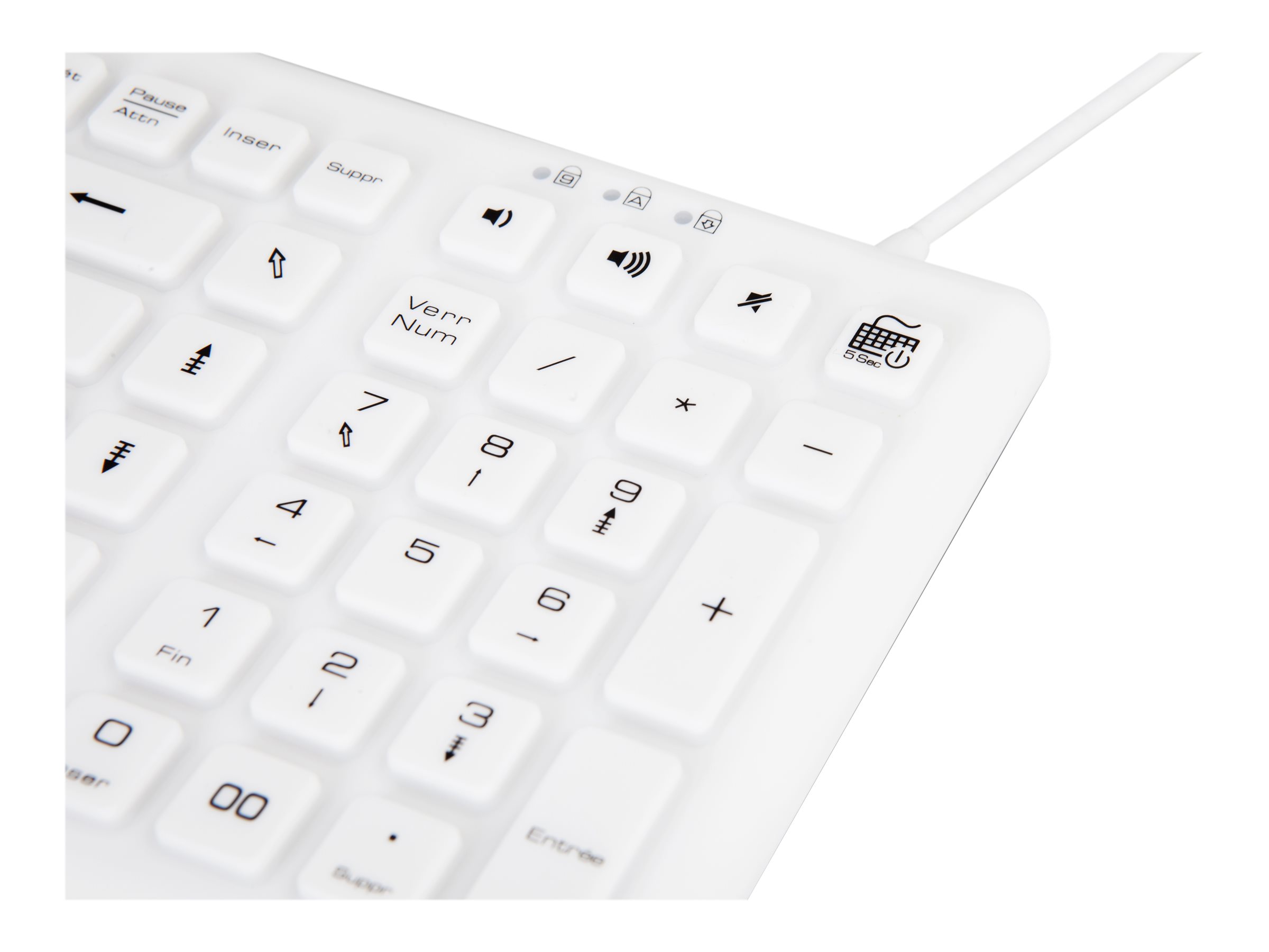 URBAN FACTORY Clavier en ABS et silicone