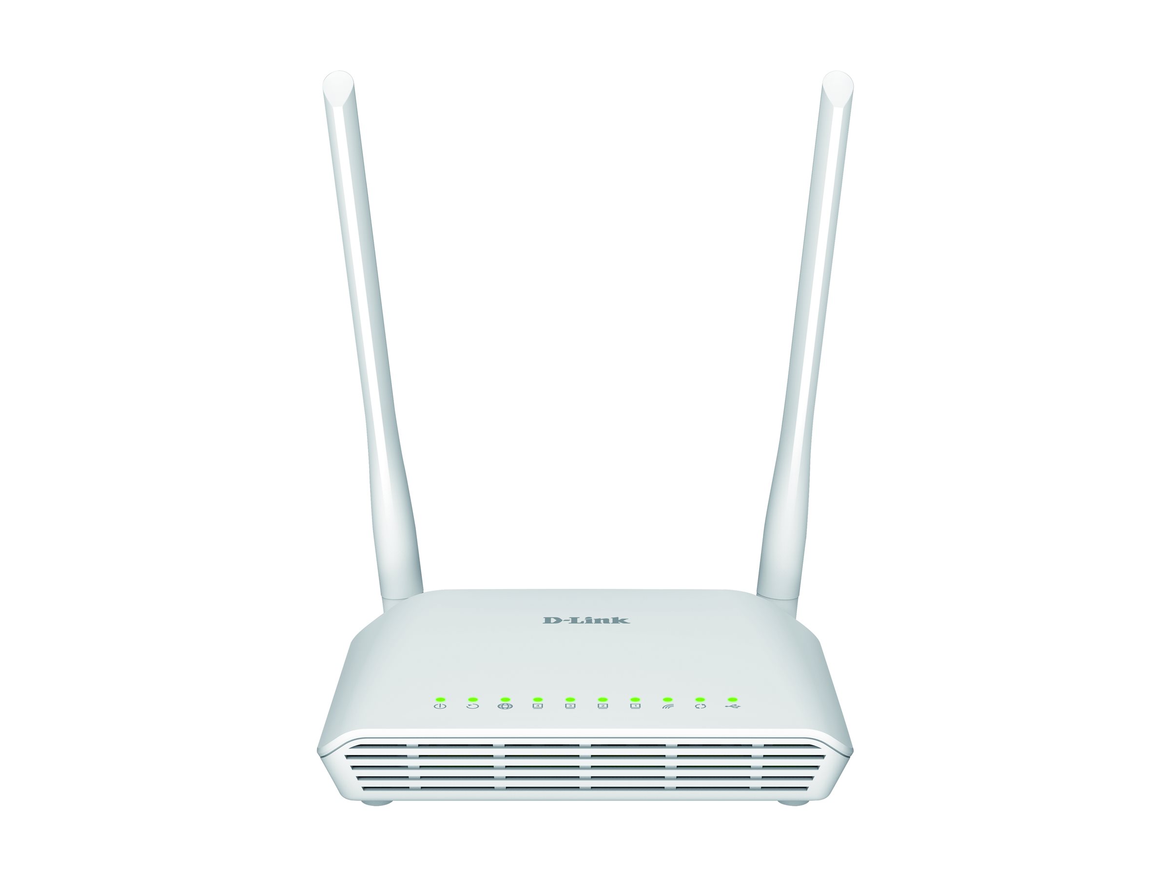 D-Link DSL-226 wireless router DSL modem Wi-Fi Product shot Right side 77950