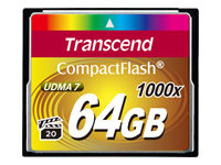 Transcend Cartes Flash TS64GCF1000