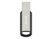 Lexar JumpDrive M400 32GB USB 3.0 Sort Sølv