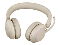 Jabra Evolve2 65 MS Stereo Trådløs Headset Beige