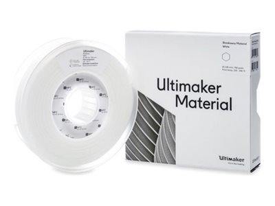 Ultimaker White, RAL 9010 1653.5 lbs box breakaway