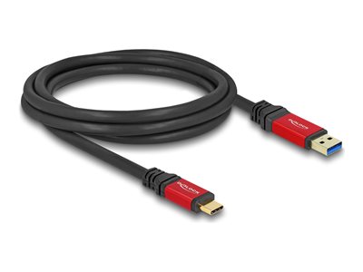 DELOCK USB 10 Gbps Kabel USB Type-A St. zu USB Typ-C St. 2 m - 80618