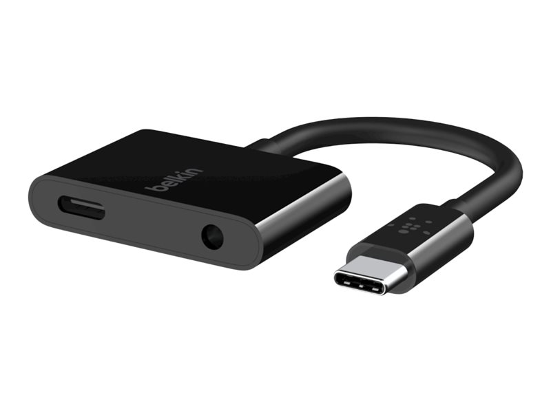 Belkin RockStar - USB-C to headphone jack / charging adapter