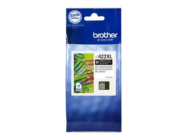 Image of Brother LC422XL - High Yield - black - original - ink cartridge