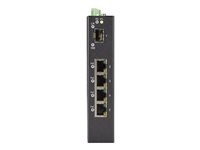 Black Box INDRy II XS PoE - switch - 5 ports - unmanaged