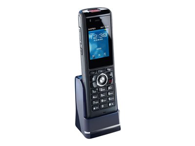 AGFEO Telefon DECT65 IP mit IP-Schutzklasse 65 schwarz