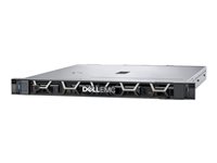 Dell PowerEdge R250 - rack-mountable - Xeon E-2314 2.8 GHz - 8 GB - HDD 1 TB