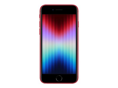 iPhone SE generation) - (PRODUCT) RED - 5G smartphone - dual-SIM / Intern hukommelse 64 GB - LCD-skærm - 4.7 - 1334 x 750 pixels - rear camera 12 MP - camera 7 MP - rød - 64 GB, 4.7 tommer, Rød Atea eShop | ERHVERV