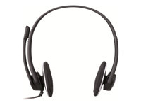 981-000128 - Logitech USB Headset H330 - headset - Currys Business