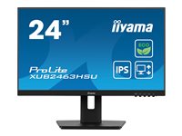 iiyama ProLite XUB2463HSU-B1 24' 1920 x 1080 (Full HD) HDMI DisplayPort 100Hz Pivot Skærm