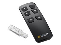 Chief PACREM Remote control RF black for P/N: LPE1U-CH