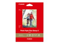 Canon Photo Paper Plus Glossy II PP-301 Glossy 10.6 mil 5.12 in x 7.1 in 265 g/m² 