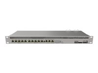 MikroTik RouterBOARD RB1100AHx4 Router 13-port switch Kabling