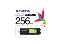 ADATA UC300 256GB USB 3.2 Gen 1 / USB-C Sort Grøn