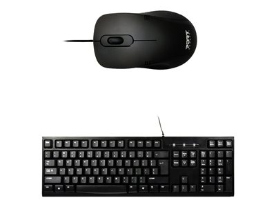 PORT DESIGNS Pack Keyboard + Mouse UK