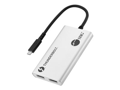 SIIG Thunderbolt 3 to Dual DP 1.2 Adapter