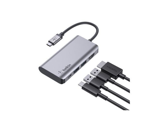 BELKIN Hub USB-C HDMI. 2x USB-A PD 100W
