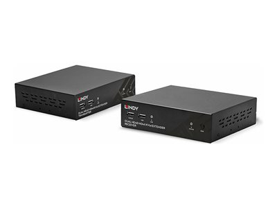 Kit Extender KVM HDBaseT Cat.6 HDMI Dual Head USB, IR & RS232, 100m