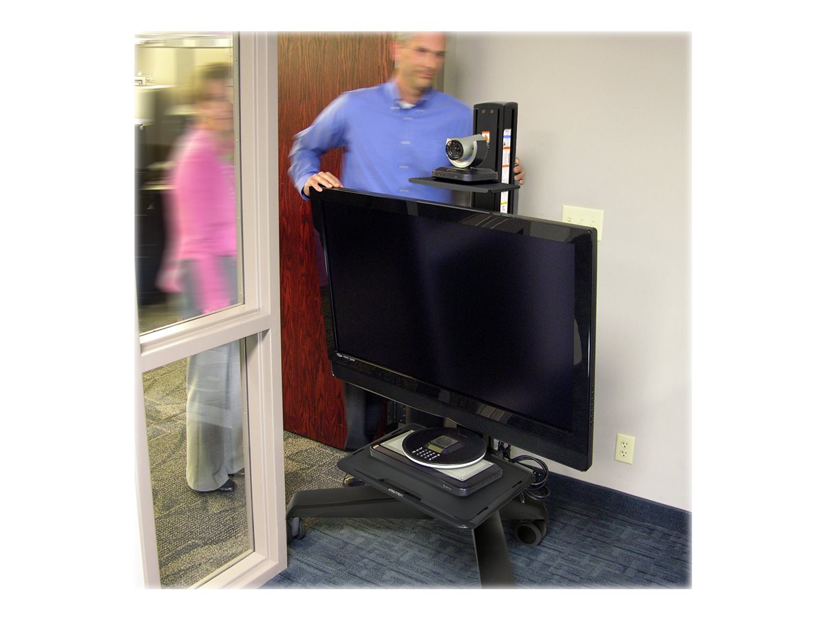 Ergotron Neo-Flex Mobile MediaCenter LD vozík - Technologie konstantní síly - pro Displej LCD - černá – foto 6