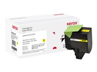 Everyday - yellow - compatible - toner cartridge (alternative for: Lexmark 80C2HY0, Lexmark 80C2HYE)