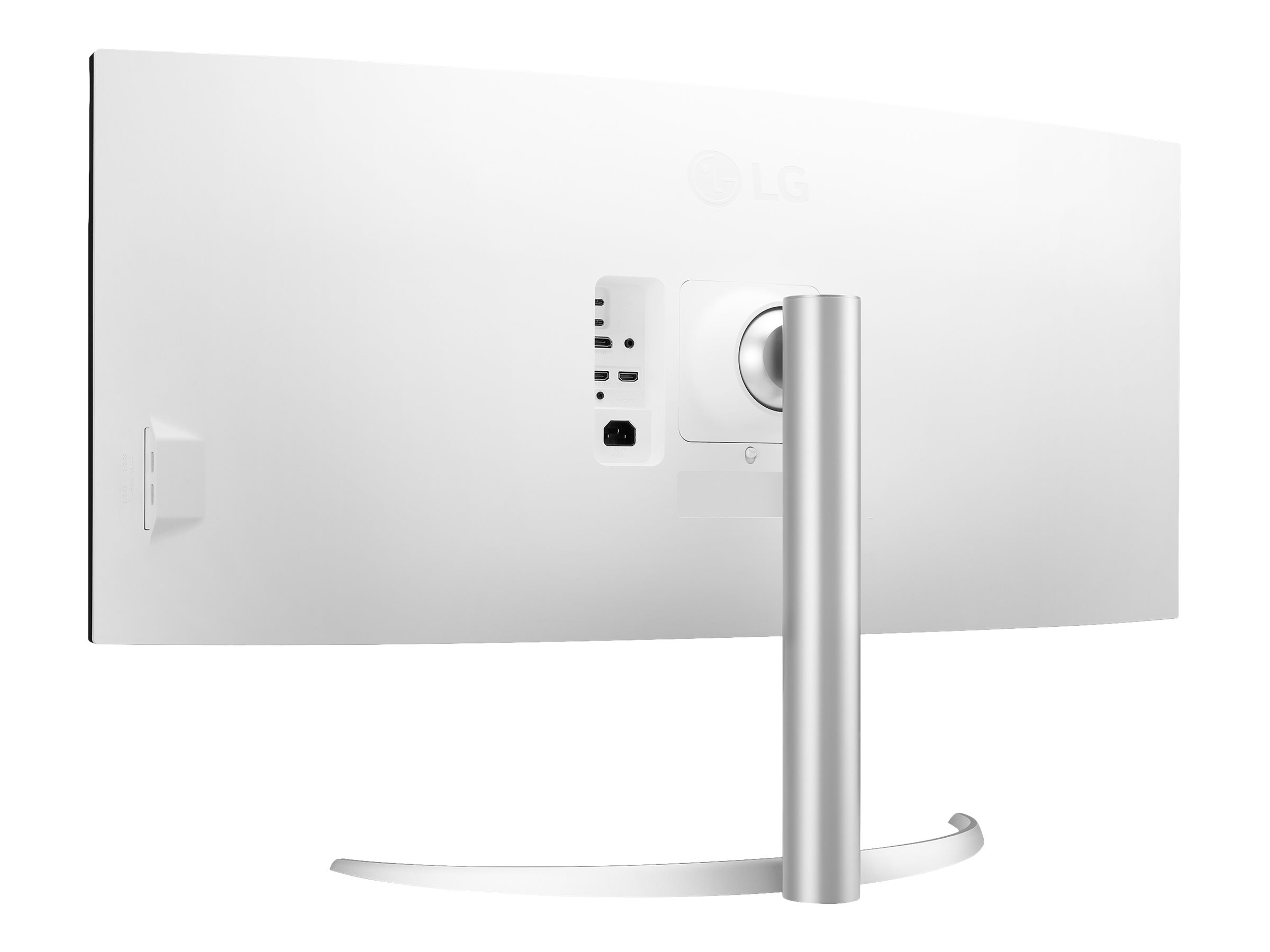LG 40WP95C-W LED monitor curved 40 Product shot Back 79001