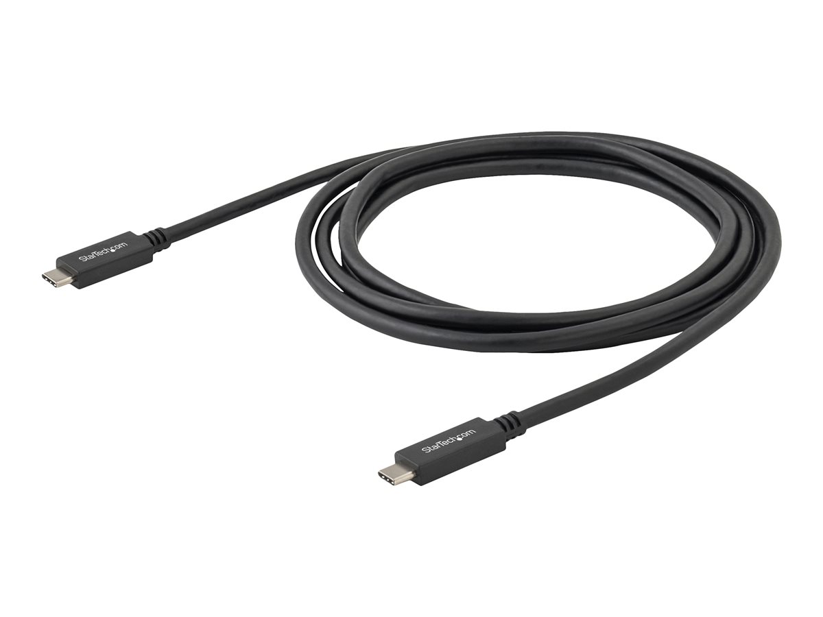StarTech.com USB C to UCB C Cable - 0.5m - Short - M/M - USB 3.1 (10Gbps) - USB C Charging Cable - USB Type C Cable - USB-C to USB-C Cable (USB31CC50CM) - USB kabel typ C - USB-C do USB-C - 50 cm – foto 2
