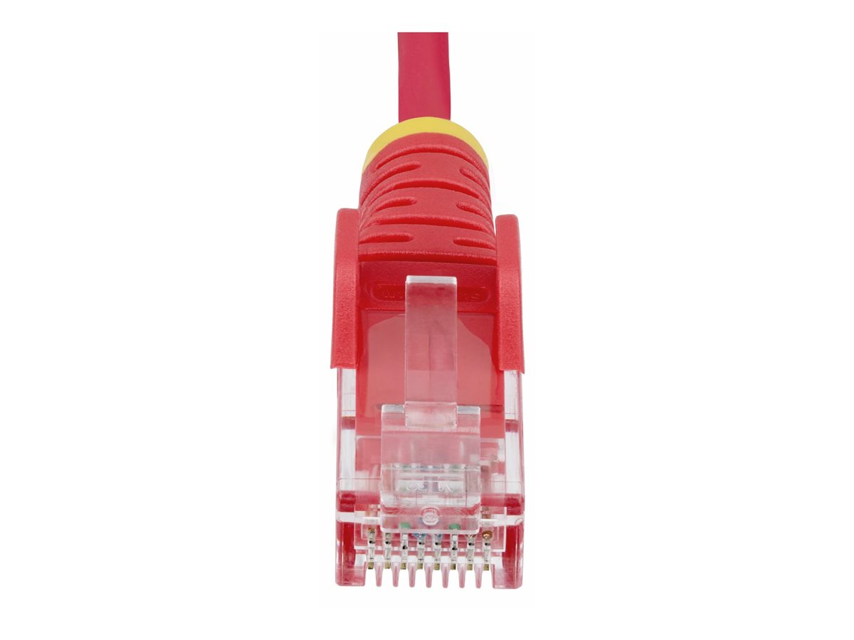 25cm Red Slim CAT6 Ethernet Cable – foto 4