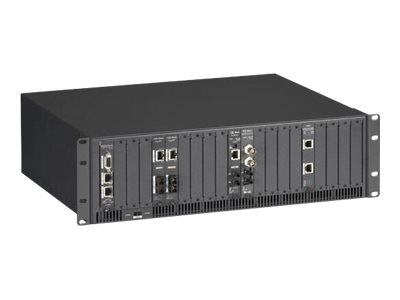Black Box High-Density Media Converter System II, 20-Slot Rackmount Chassis