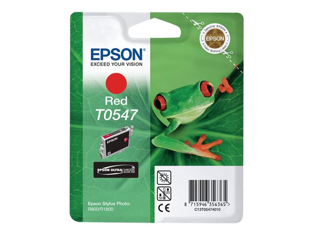 Epson T0547 - červená - originální - inkoustová cartridge – foto 5