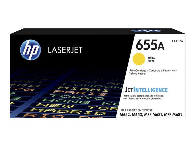 Cartouche Toner Jaune HP CB542A (125A) – Authentique – TVA Incluse – Neuf