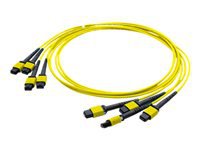 AddOn 1m 4xMPO OS1 Yellow Trunk Cable