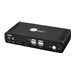 SIIG 2-Port HDMI Dual-Head Console KVM Switch with USB 2.0