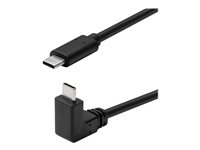 MicroConnect USB 3.2 Gen 2 USB Type-C kabel 2m Sort