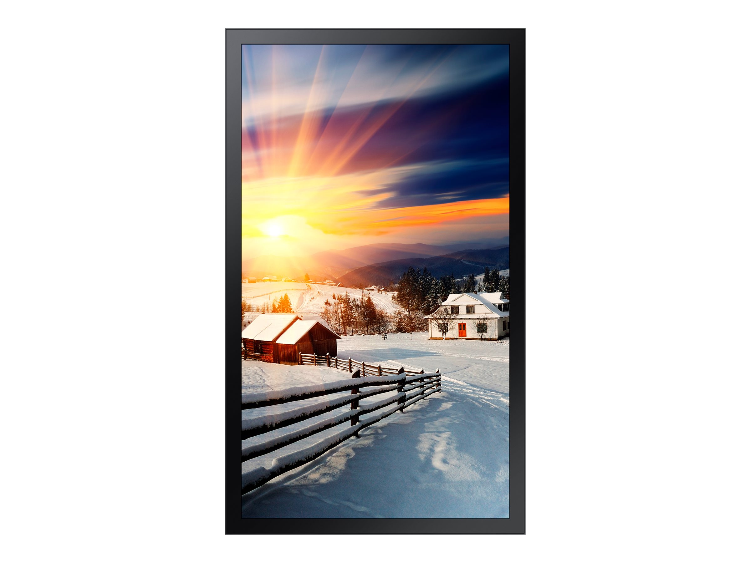 An image of Samsung OH85N OHN Series - 85" Class (84.5" viewable) LED-backlit LCD display - 4K - outdoor - for digital signage
