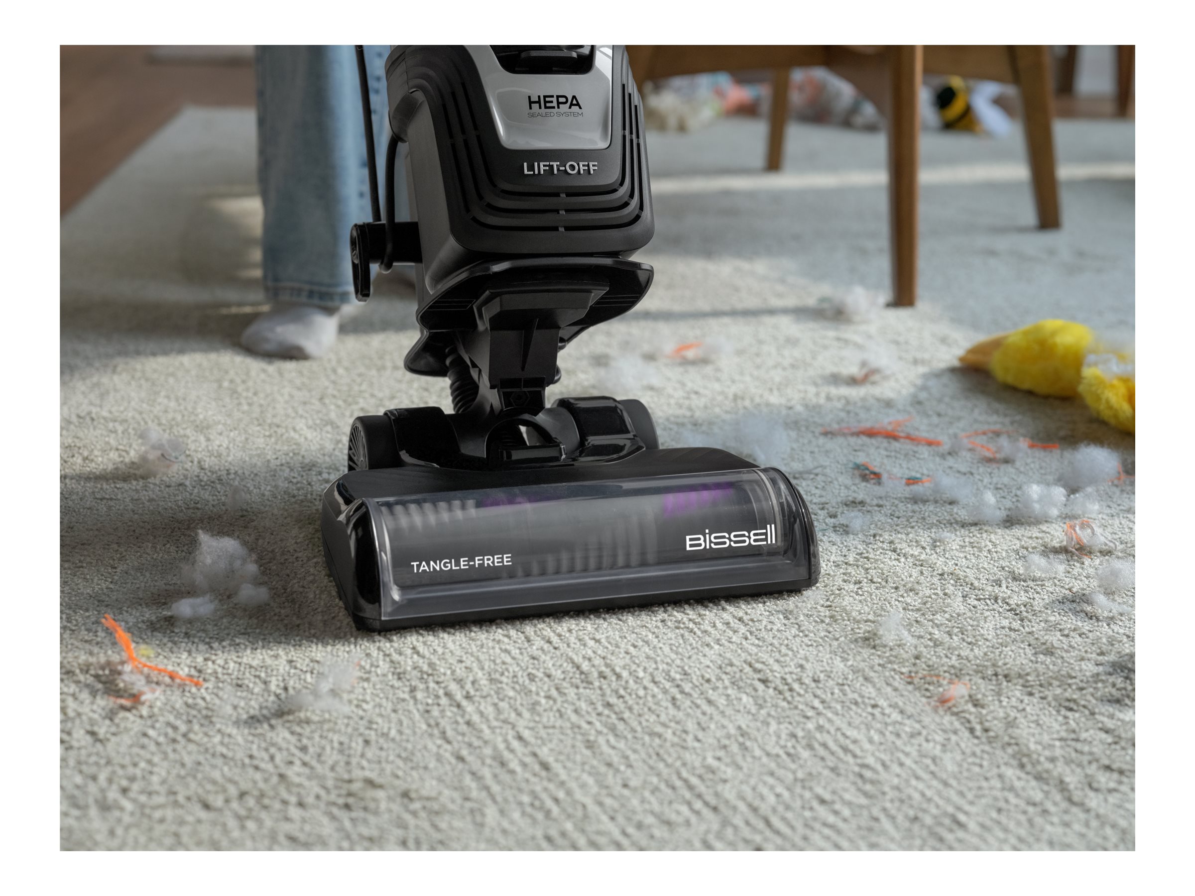 BISSELL PowerGlide Plus Lift-Off Pet Upright Vacuum Cleaner - 4082D