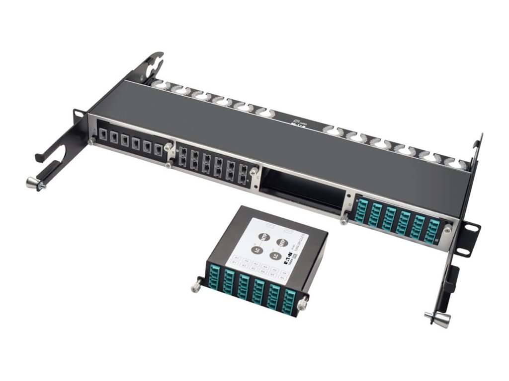Tripp Lite 40G to 10G Breakout Cassette 2 12-Fiber MTP/MPO to 12 LC Duplex