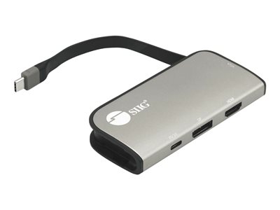 SIIG USB-C to Multi-Video MST Hub with PD 3.0