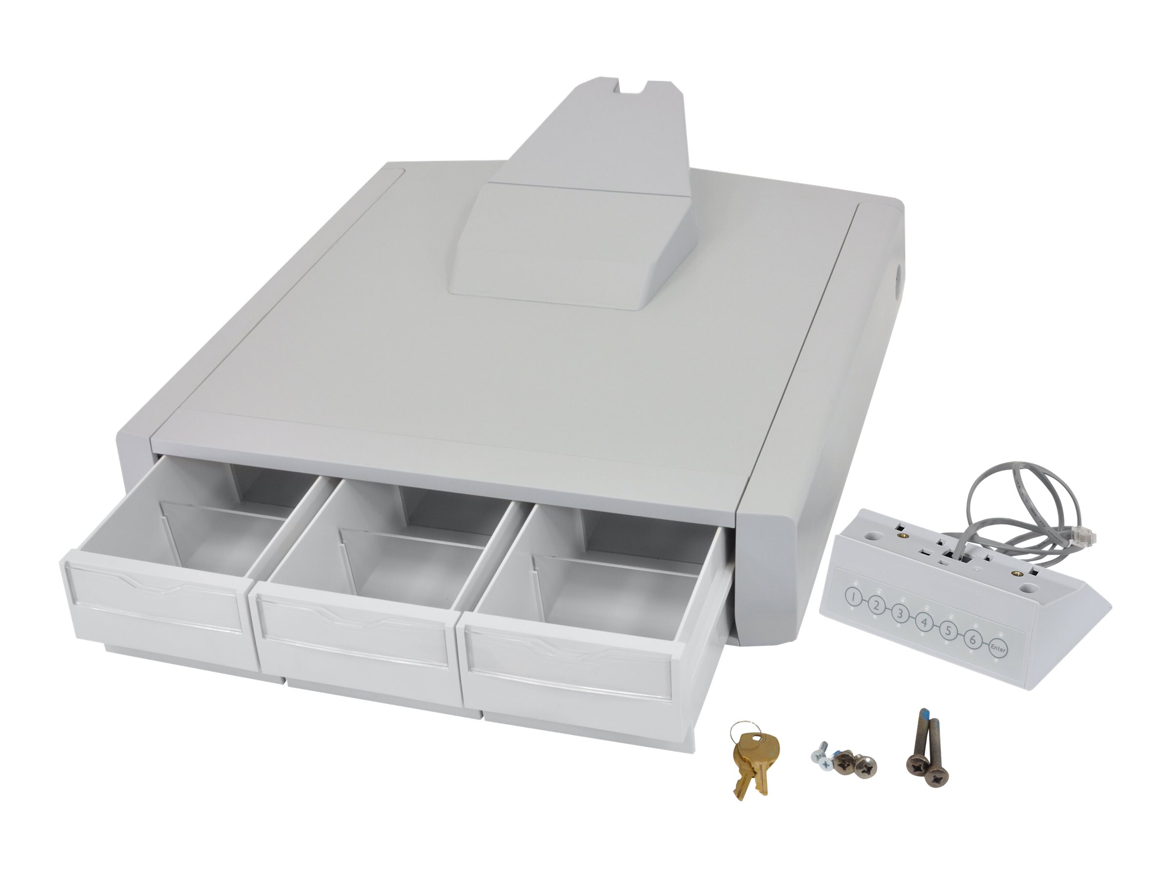 Ergotron SV44 Primary Triple Drawer for LCD Cart