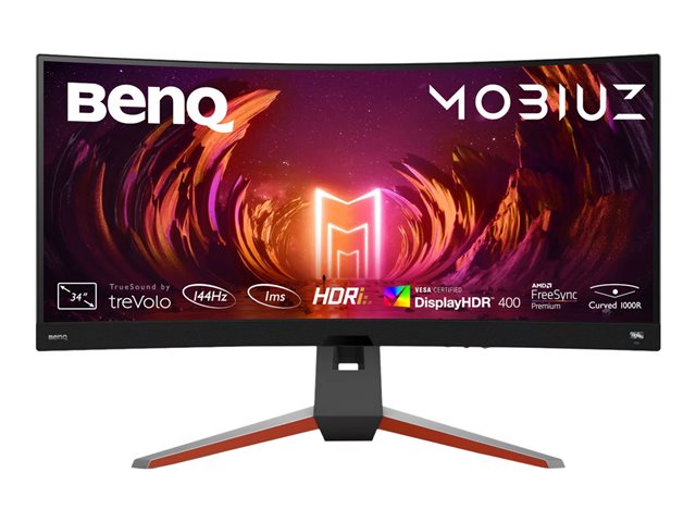 Image of BenQ Mobiuz EX3410R - LED monitor - curved - 34" - HDR