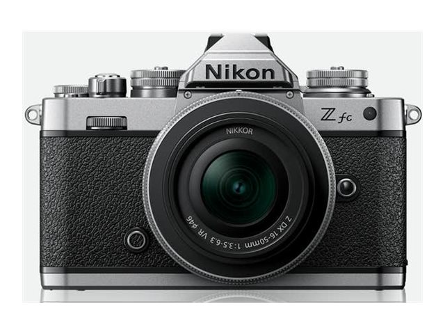 Nikon Z fc digital camera NIKKOR Z DX 16-50mm VR Product shot Front 79350