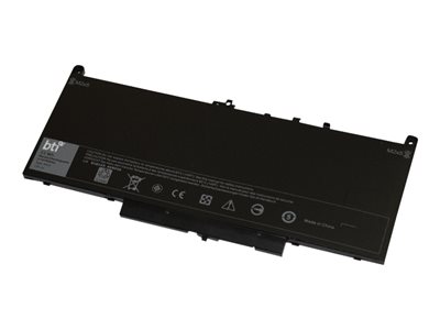 BTI - Notebook battery (equivalent to: Dell 451-BBSX, Dell 451-BBSU, Dell 451-BBSY, Dell 1W2Y2, Dell 242WD, Dell MC34Y, Dell J60J5, Dell GG4FM, Dell R1V85, Dell 5F08V, Dell WYWJ3)