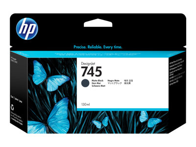 HP 745 Tinte mattschwarz 130 ml