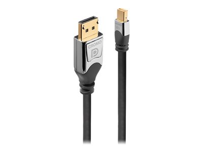 LINDY Mini-DisplayPort an DisplayPort Kabel CROMO 3m - 36313