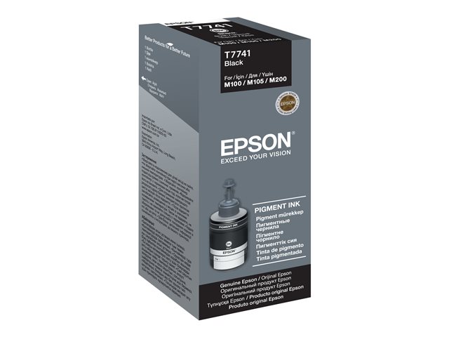 EPSON 4LB T7741 Pigment Black ink bottle C13T77414A