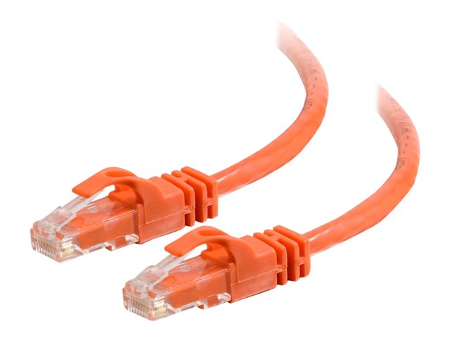 Image of C2G Cat6 Booted Unshielded (UTP) Network Patch Cable - patch cable - 1 m - orange